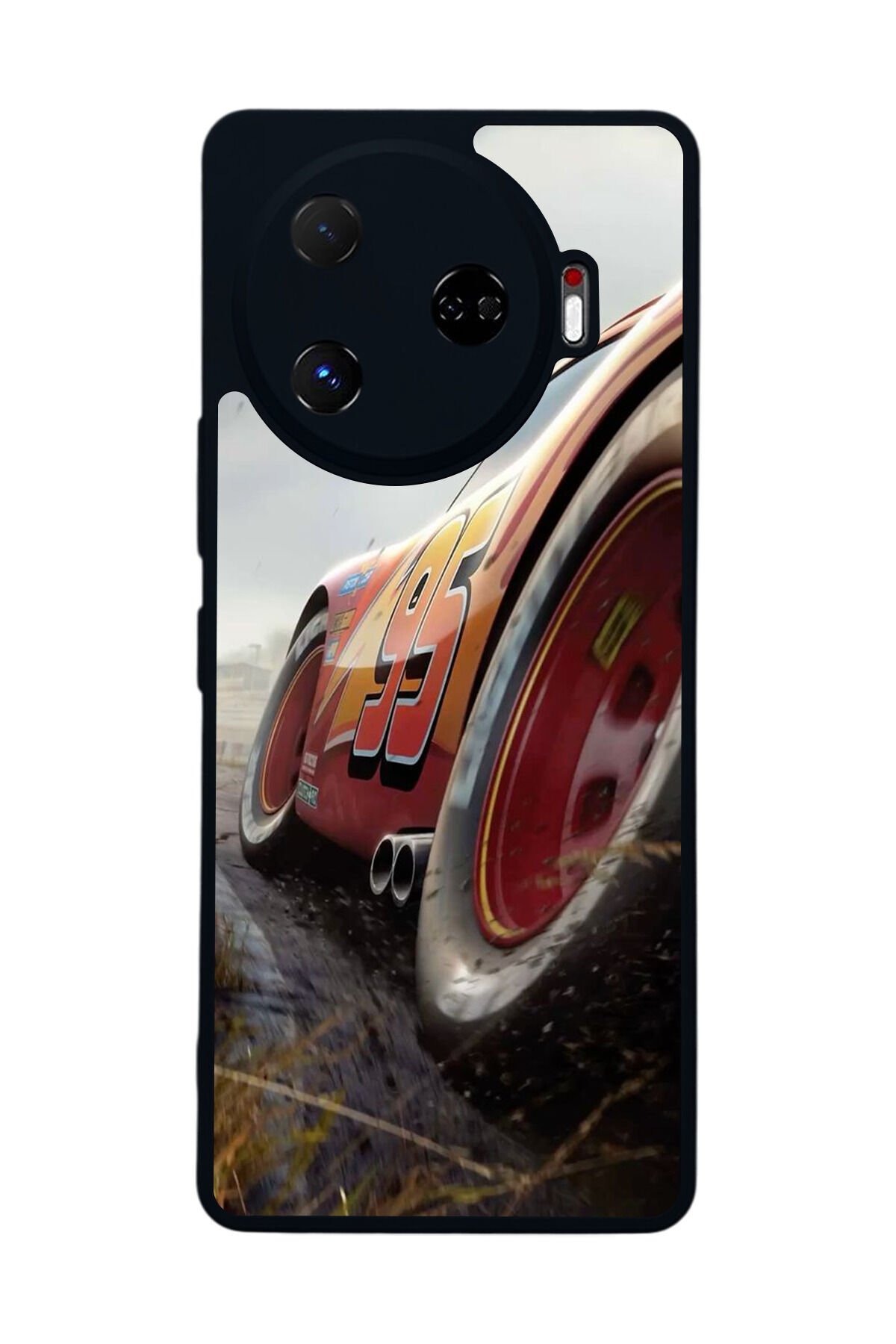 Tecno Camon 30 Pro Uyumlu Şimsek McQueen Tasarımlı Glossy Premium Kılıf