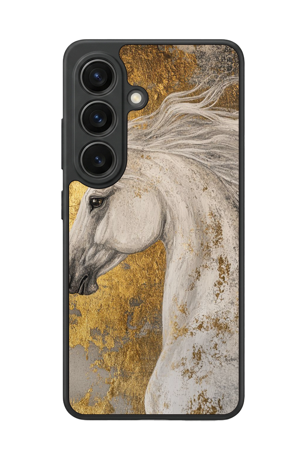Samsung Galaxy S26 Uyumlu At Horse Tasarımlı Glossy Premium Kılıf