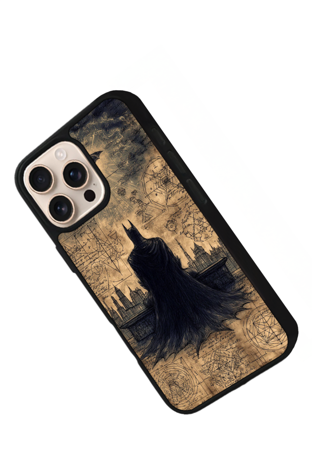 iPhone 14 Pro Max Uyumlu Batman Tasarımlı Glossy Premium Kılıf