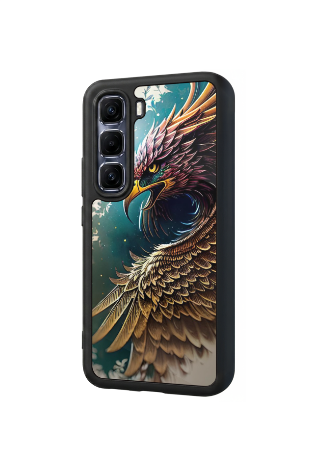 Infinix Hot 60 Pro Plus Uyumlu Besiktas Tasarımlı Glossy Premium Kılıf