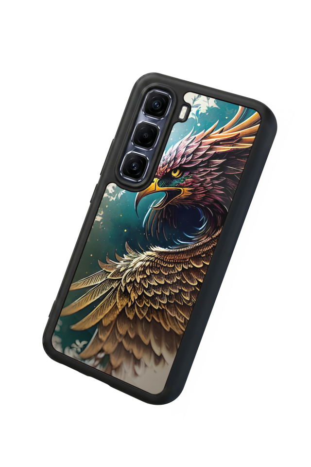 Infinix Hot 60 Pro Plus Uyumlu Besiktas Tasarımlı Glossy Premium Kılıf