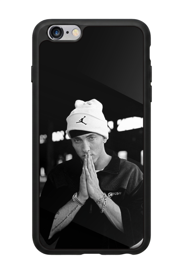 iPhone 6 Plus Uyumlu Eminem Tasarımlı Glossy Premium Kılıf