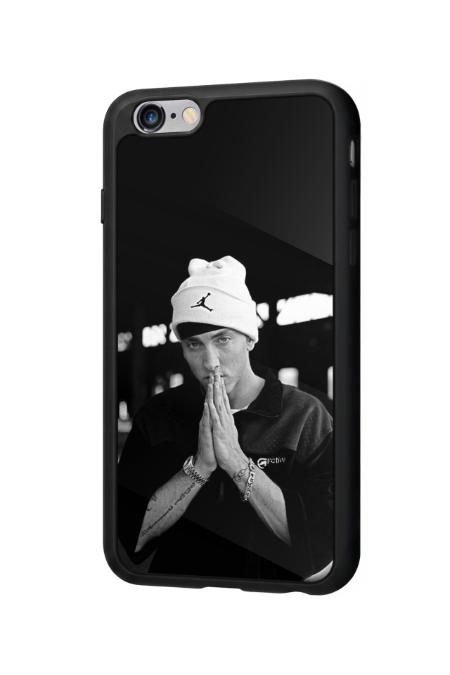iPhone 6 Plus Uyumlu Eminem Tasarımlı Glossy Premium Kılıf
