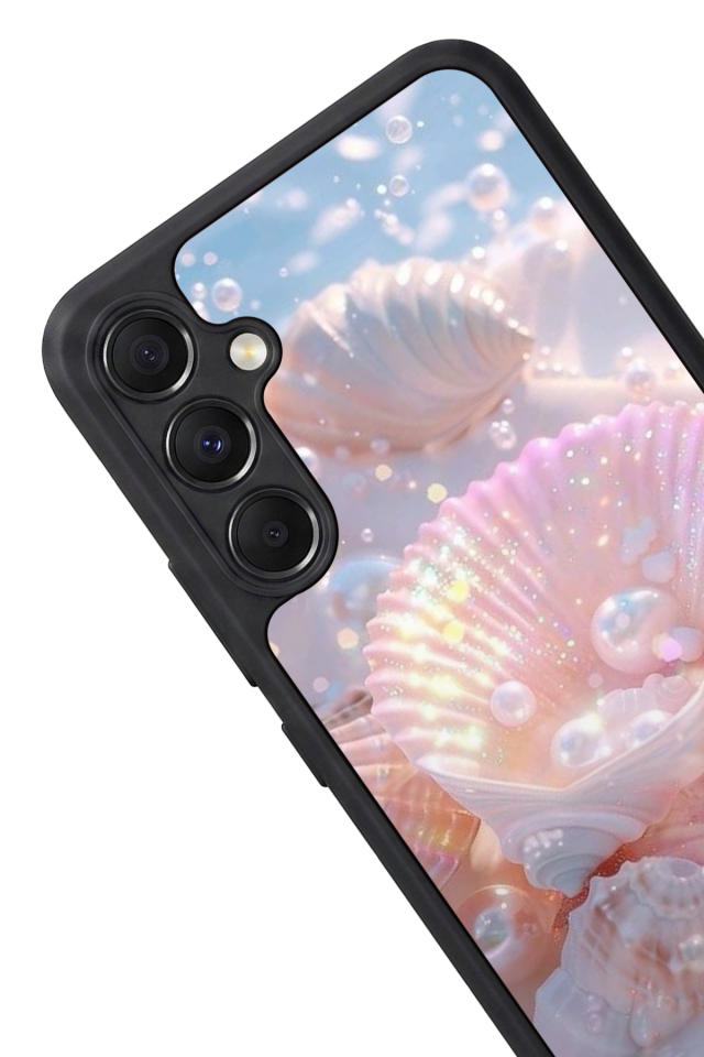 Samsung Galaxy M34 Uyumlu  İnci Tasarımlı Glossy Premium Kılıf