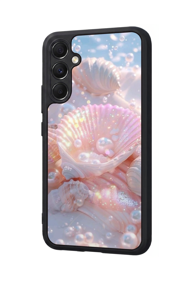 Samsung Galaxy M34 Uyumlu  İnci Tasarımlı Glossy Premium Kılıf