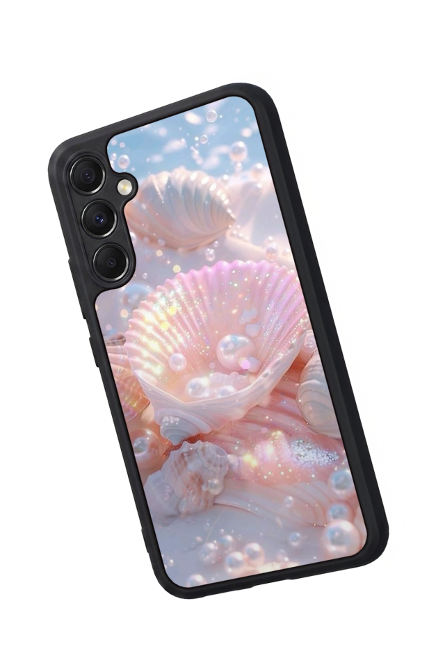 Samsung Galaxy M34 Uyumlu  İnci Tasarımlı Glossy Premium Kılıf