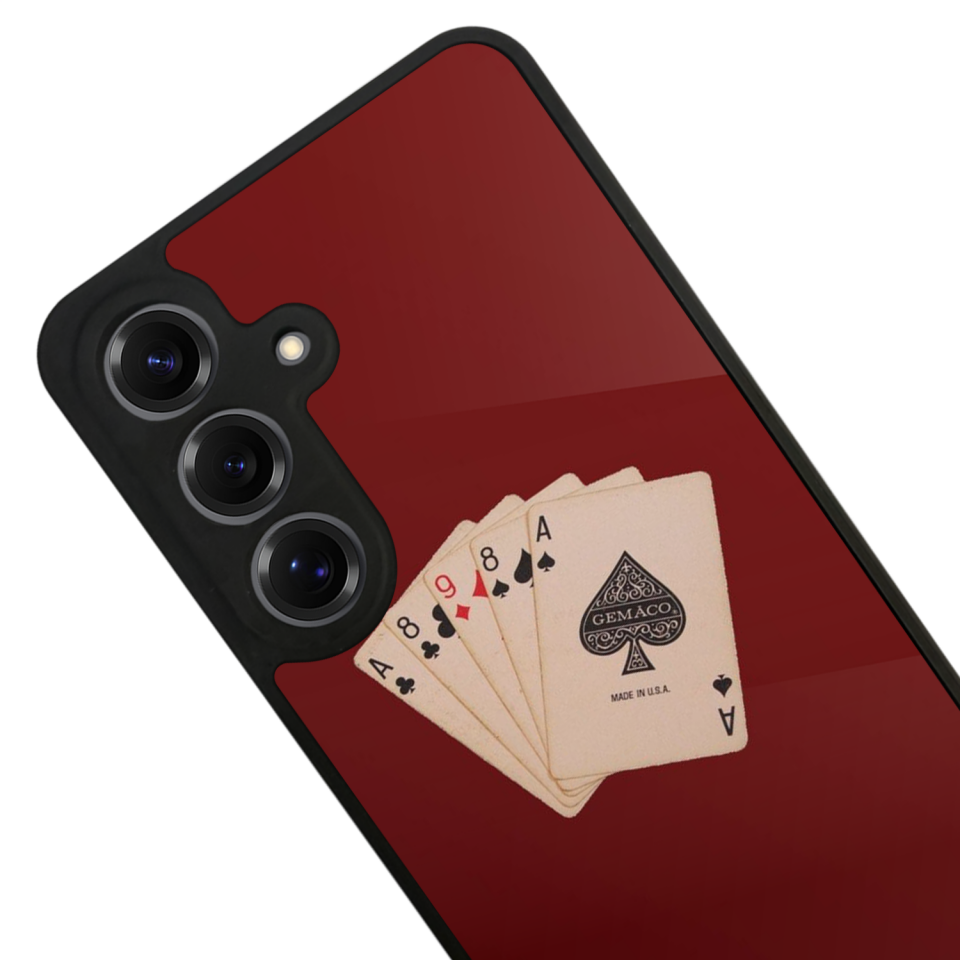 Samsung Galaxy S25 Uyumlu Kart Tasarımlı Glossy Premium Kılıf