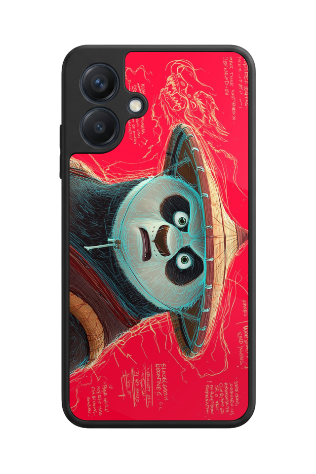 Samsung Galaxy A07 Uyumlu Kung Fu Panda Tasarımlı Glossy Premium Kılıf