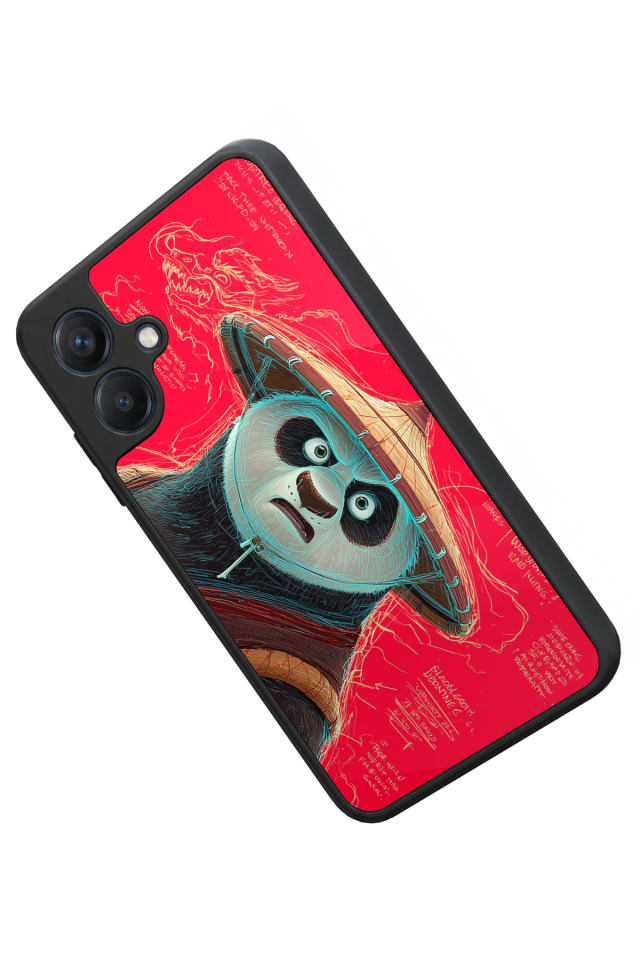 Samsung Galaxy A07 Uyumlu Kung Fu Panda Tasarımlı Glossy Premium Kılıf