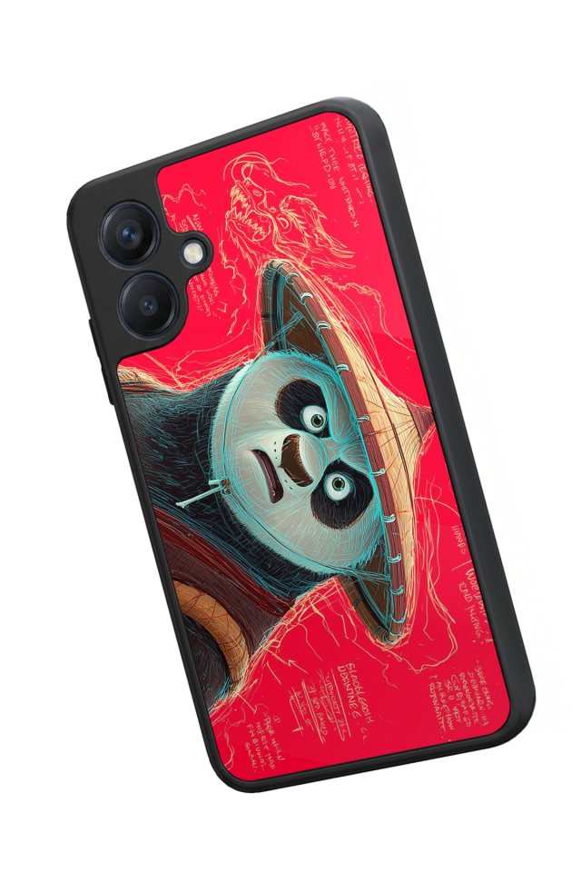 Samsung Galaxy A07 Uyumlu Kung Fu Panda Tasarımlı Glossy Premium Kılıf