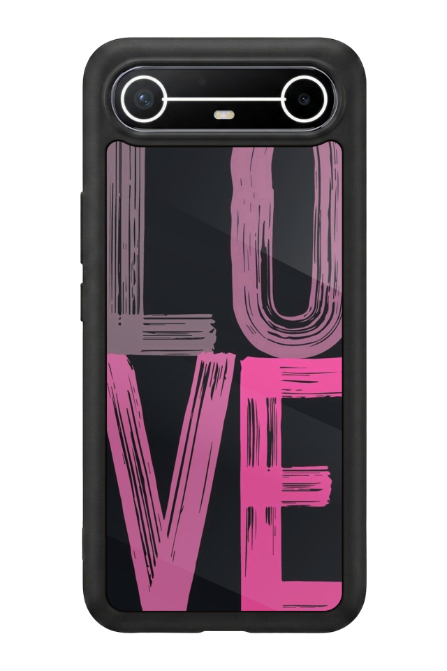 Tecno Spark Slim 5G Uyumlu Love Tasarımlı Glossy Premium Kılıf