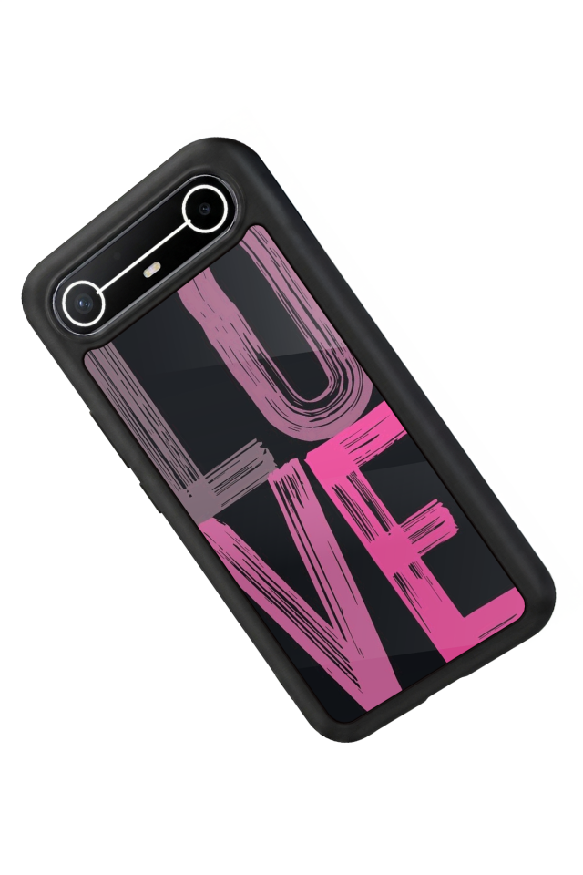 Tecno Spark Slim 5G Uyumlu Love Tasarımlı Glossy Premium Kılıf