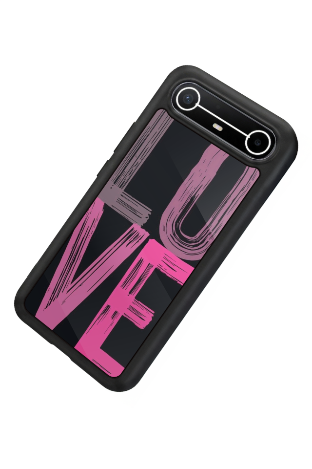 Tecno Spark Slim 5G Uyumlu Love Tasarımlı Glossy Premium Kılıf