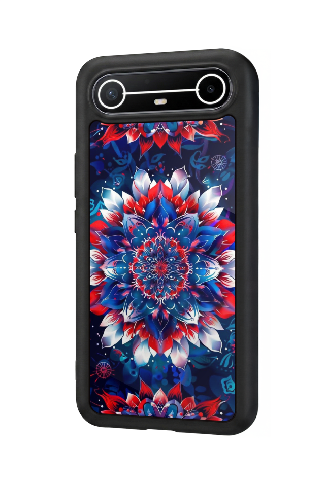 Tecno Spark Slim 5G Uyumlu Mandala Tasarımlı Glossy Premium Kılıf