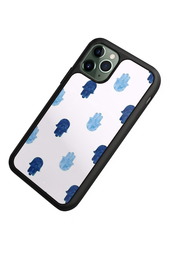 iPhone 11 Pro Uyumlu Nazar Tasarımlı Glossy Premium Kılıf