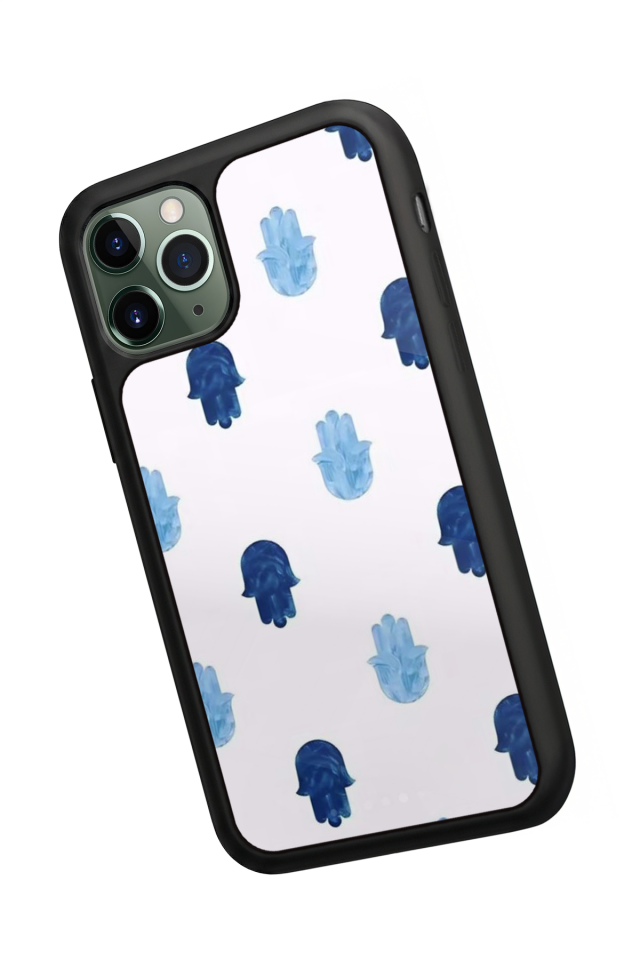 iPhone 11 Pro Uyumlu Nazar Tasarımlı Glossy Premium Kılıf