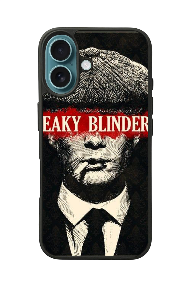 iPhone 16 Uyumlu Peaky Blinders Tasarımlı Glossy Premium Kılıf