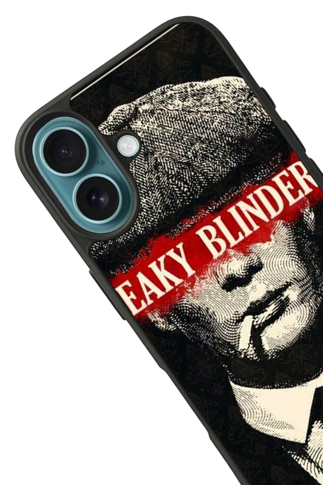 iPhone 16 Uyumlu Peaky Blinders Tasarımlı Glossy Premium Kılıf