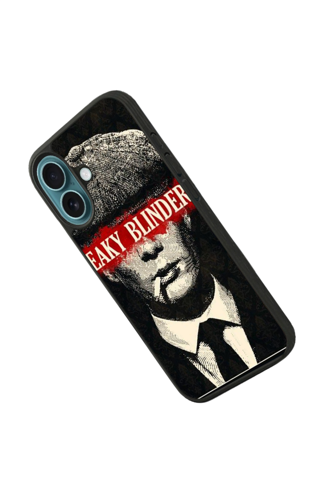 iPhone 16 Uyumlu Peaky Blinders Tasarımlı Glossy Premium Kılıf