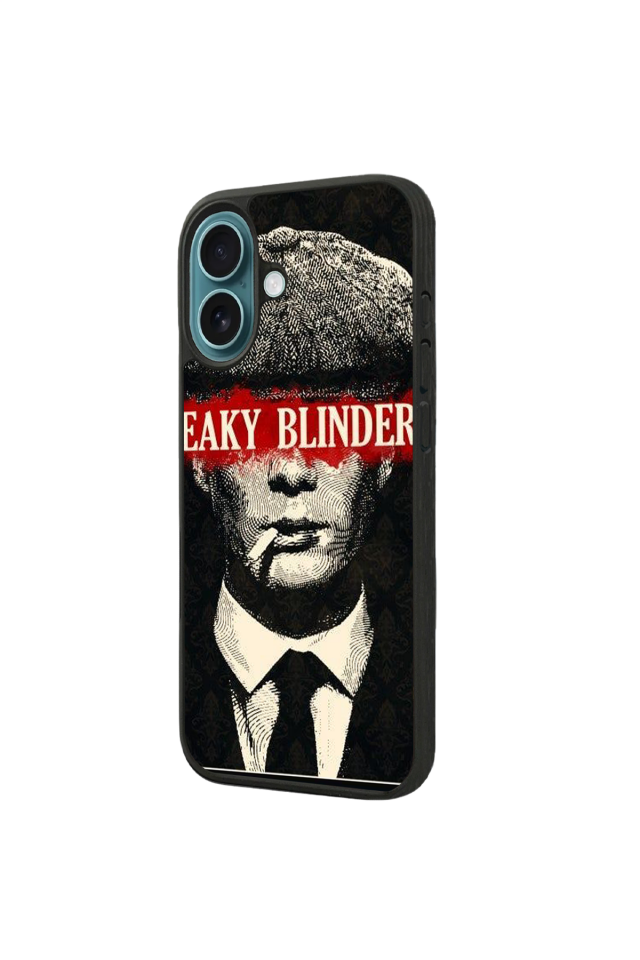 iPhone 16 Uyumlu Peaky Blinders Tasarımlı Glossy Premium Kılıf