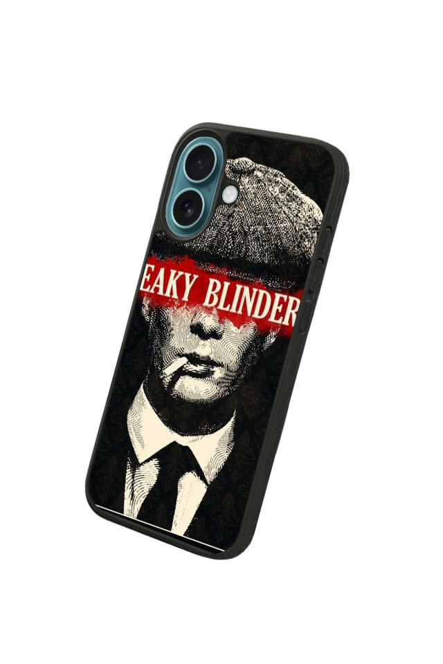 iPhone 16 Uyumlu Peaky Blinders Tasarımlı Glossy Premium Kılıf