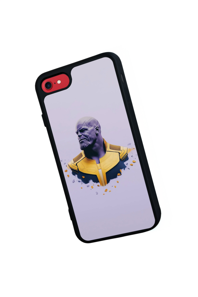iPhone SE Uyumlu Thanos Tasarımlı Glossy Premium Kılıf