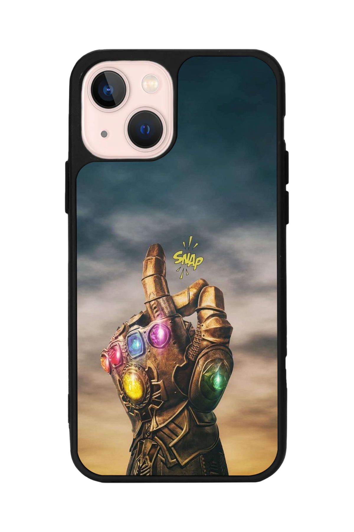 iPhone 15 Uyumlu Thanos Tasarımlı Glossy Premium Kılıf