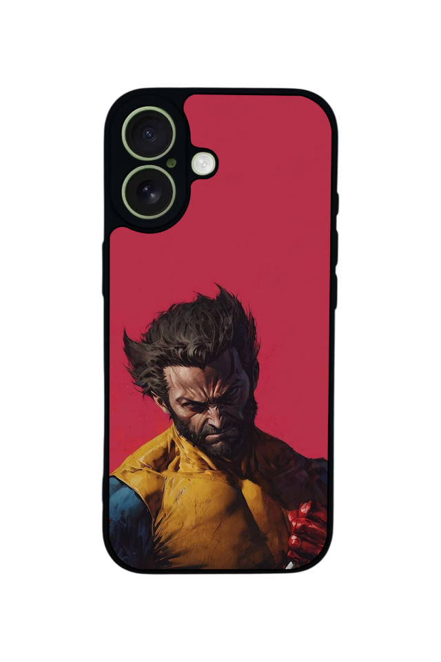 iPhone 17 Uyumlu Wolverine Tasarımlı Glossy Premium Kılıf