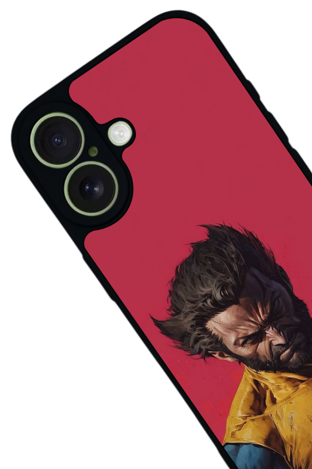 iPhone 17 Uyumlu Wolverine Tasarımlı Glossy Premium Kılıf