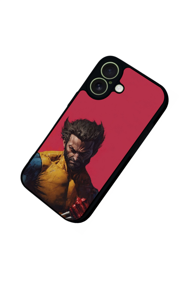 iPhone 17 Uyumlu Wolverine Tasarımlı Glossy Premium Kılıf