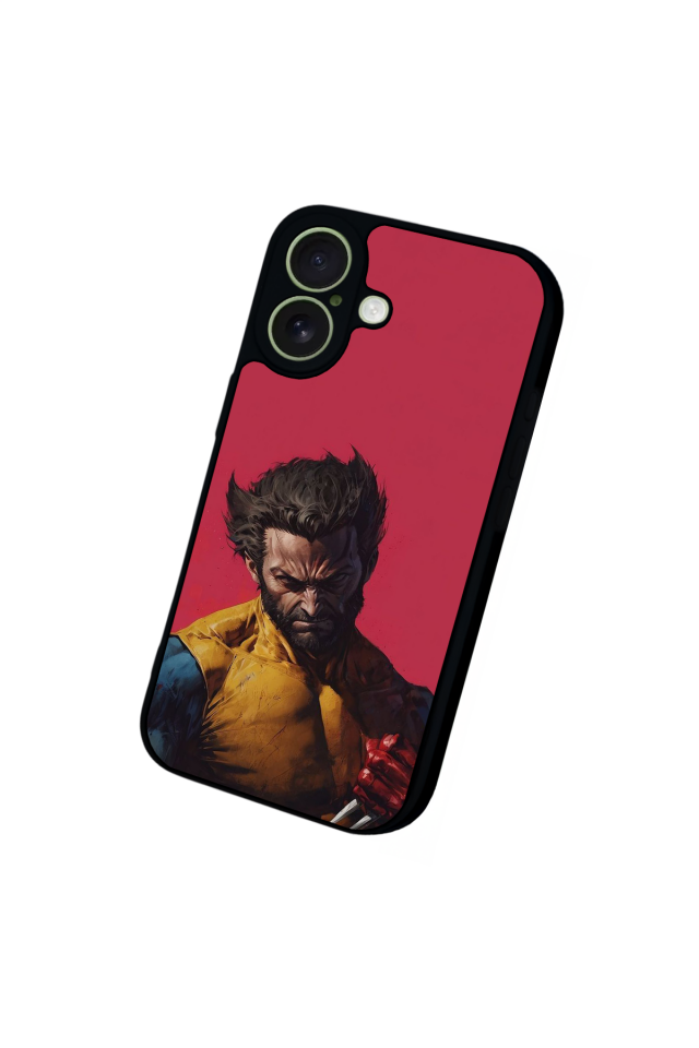 iPhone 17 Uyumlu Wolverine Tasarımlı Glossy Premium Kılıf