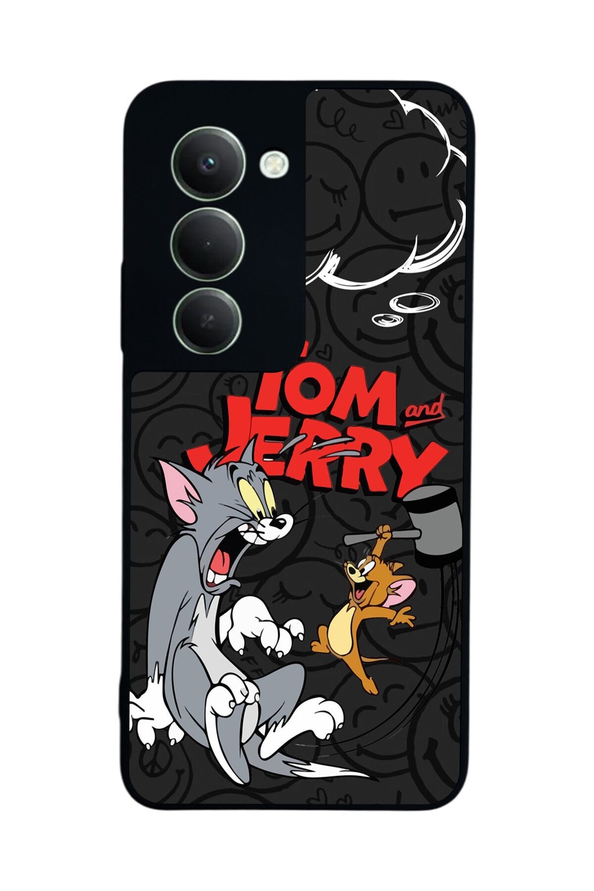Xiaomi Redmi 15 5G Uyumlu Tom And Jerry Tasarımlı Glossy Premium Kılıf