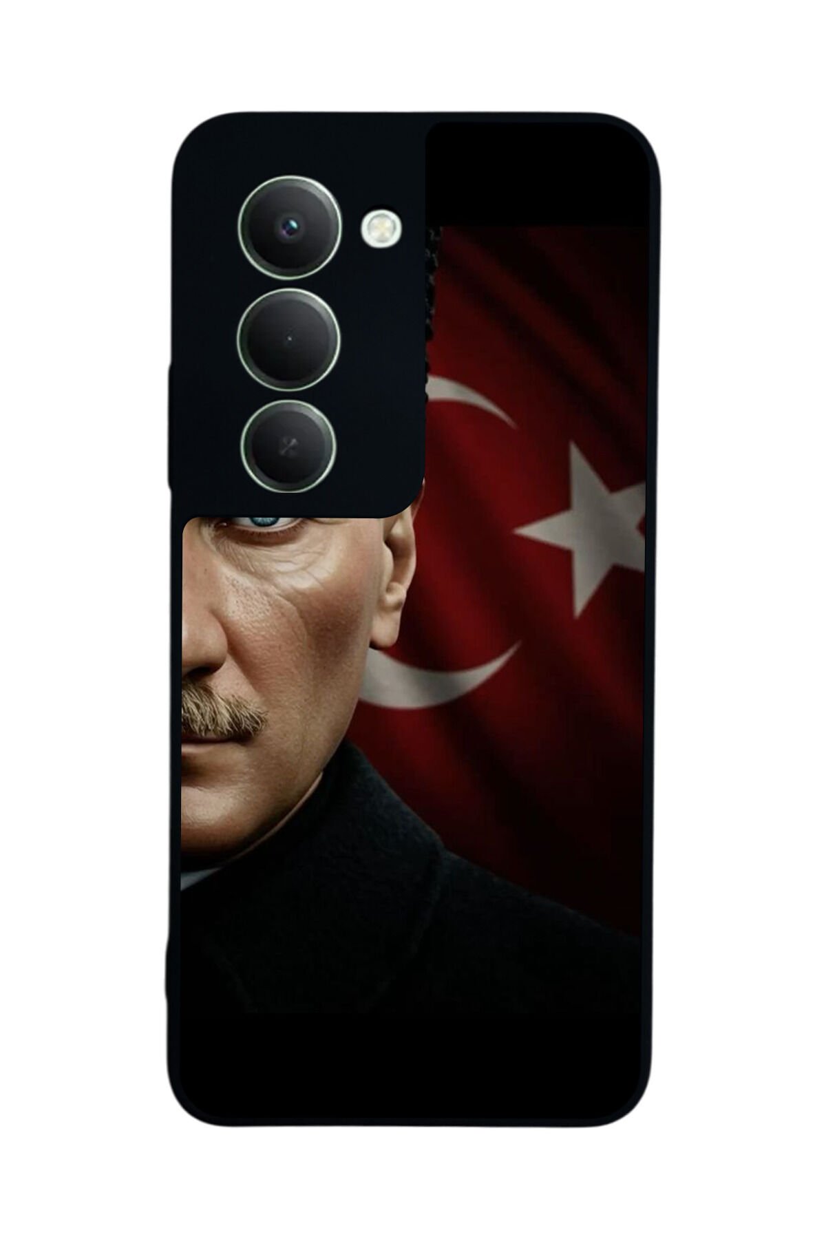 Xiaomi Redmi 15 5G Uyumlu Mustafa Kemal Ataturk Tasarımlı Glossy Premium Kılıf