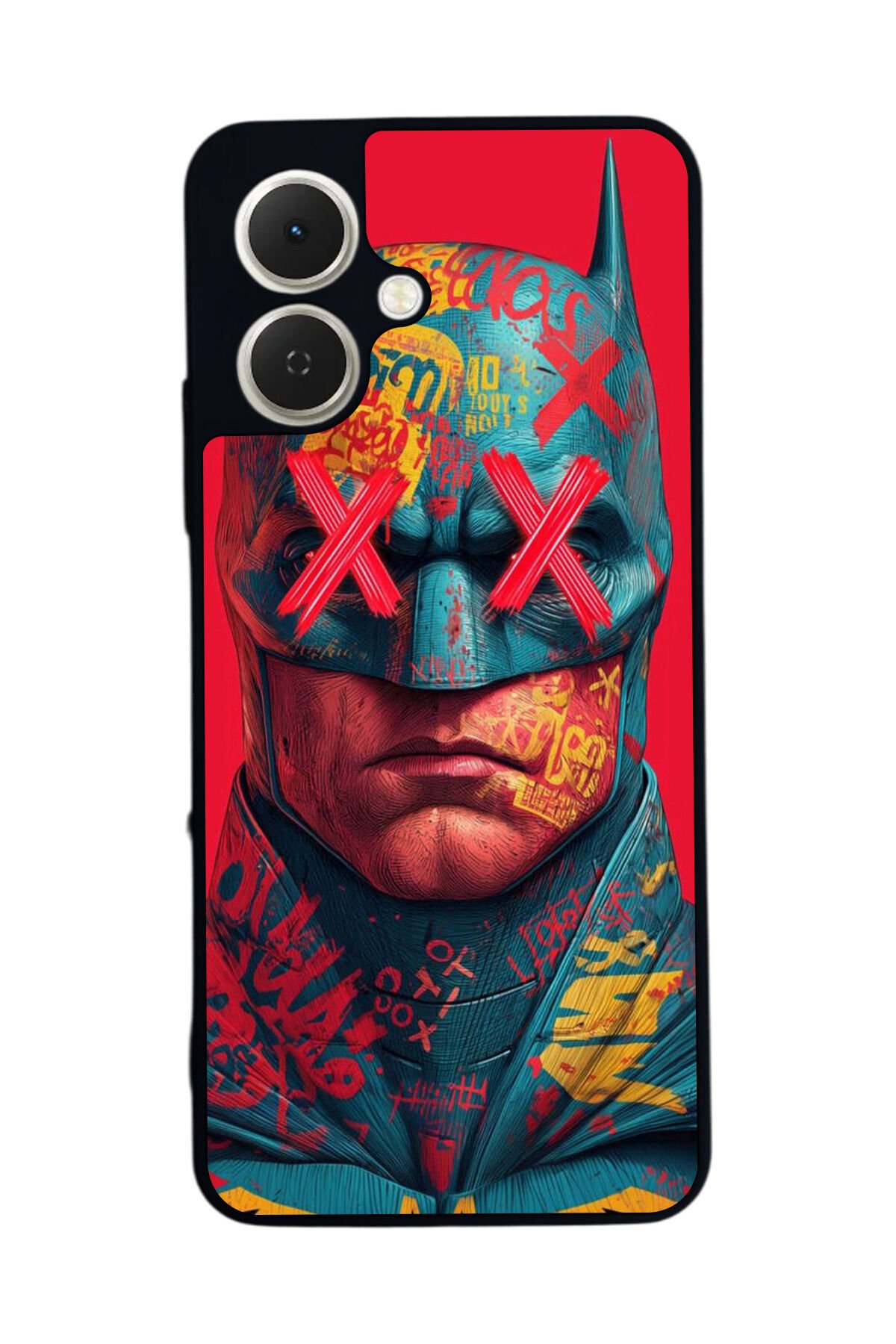 Tecno Spark GO 2 Uyumlu Batman Tasarımlı Glossy Premium Kılıf