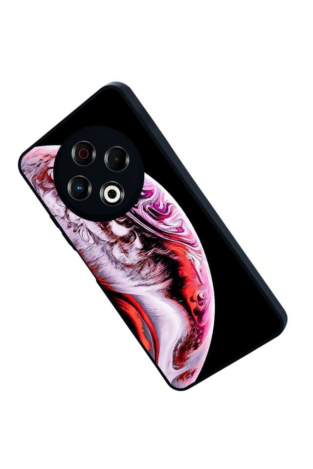Tecno Spark 30 Uyumlu Ay Tasarımlı Glossy Premium Kılıf