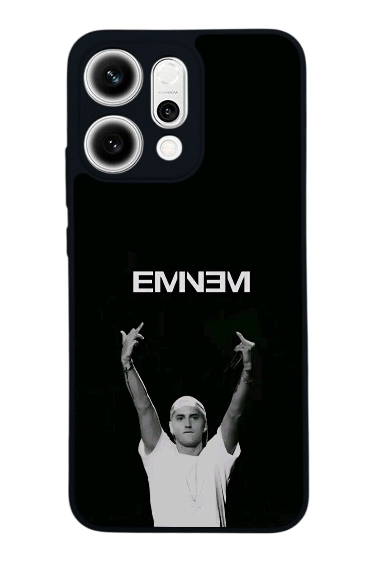 Oppo Reno 14 Uyumlu Eminem Tasarımlı Glossy Premium Kılıf