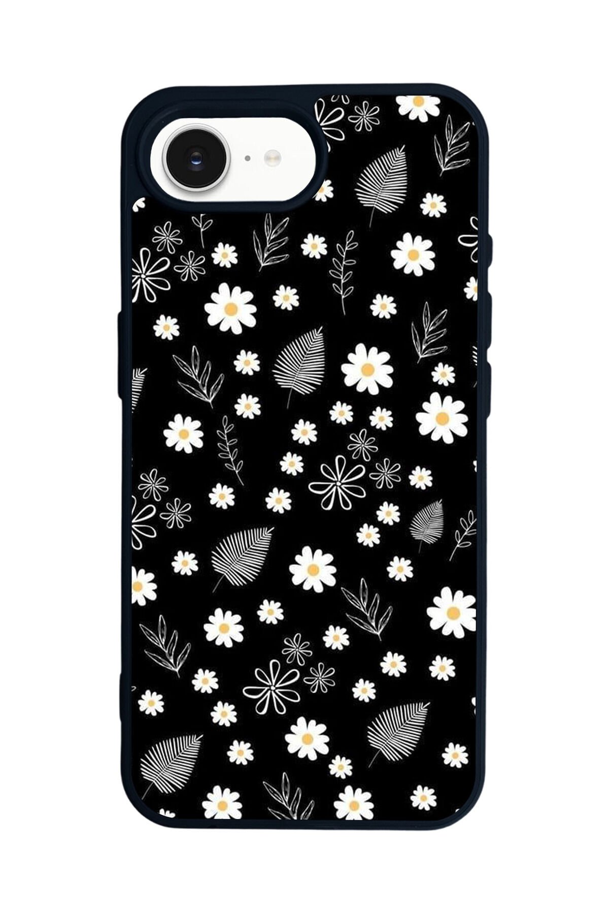 iPhone 16E Uyumlu Floral Tasarımlı Glossy Premium Kılıf