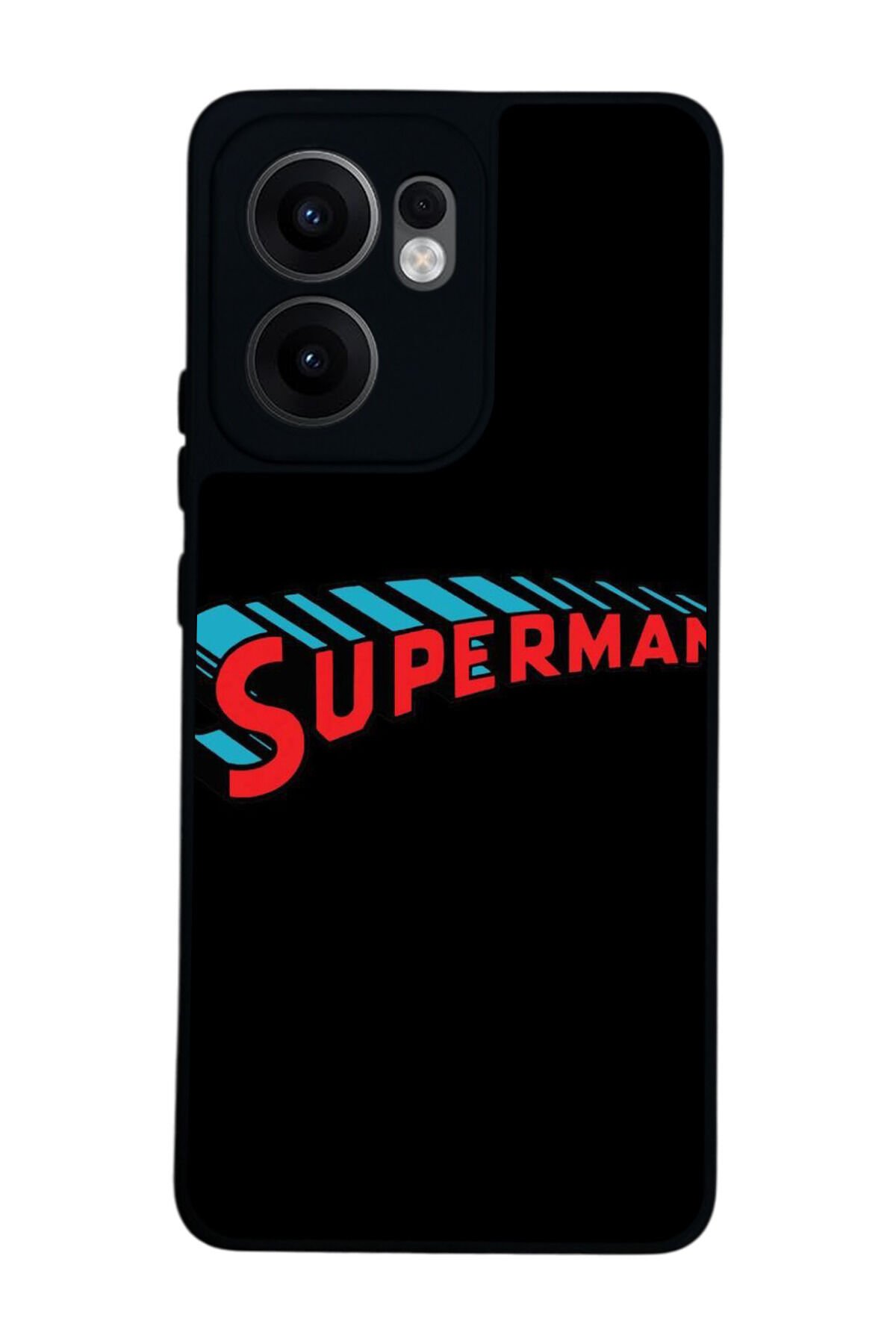 Oppo Reno 13F Uyumlu Superman Tasarımlı Glossy Premium Kılıf