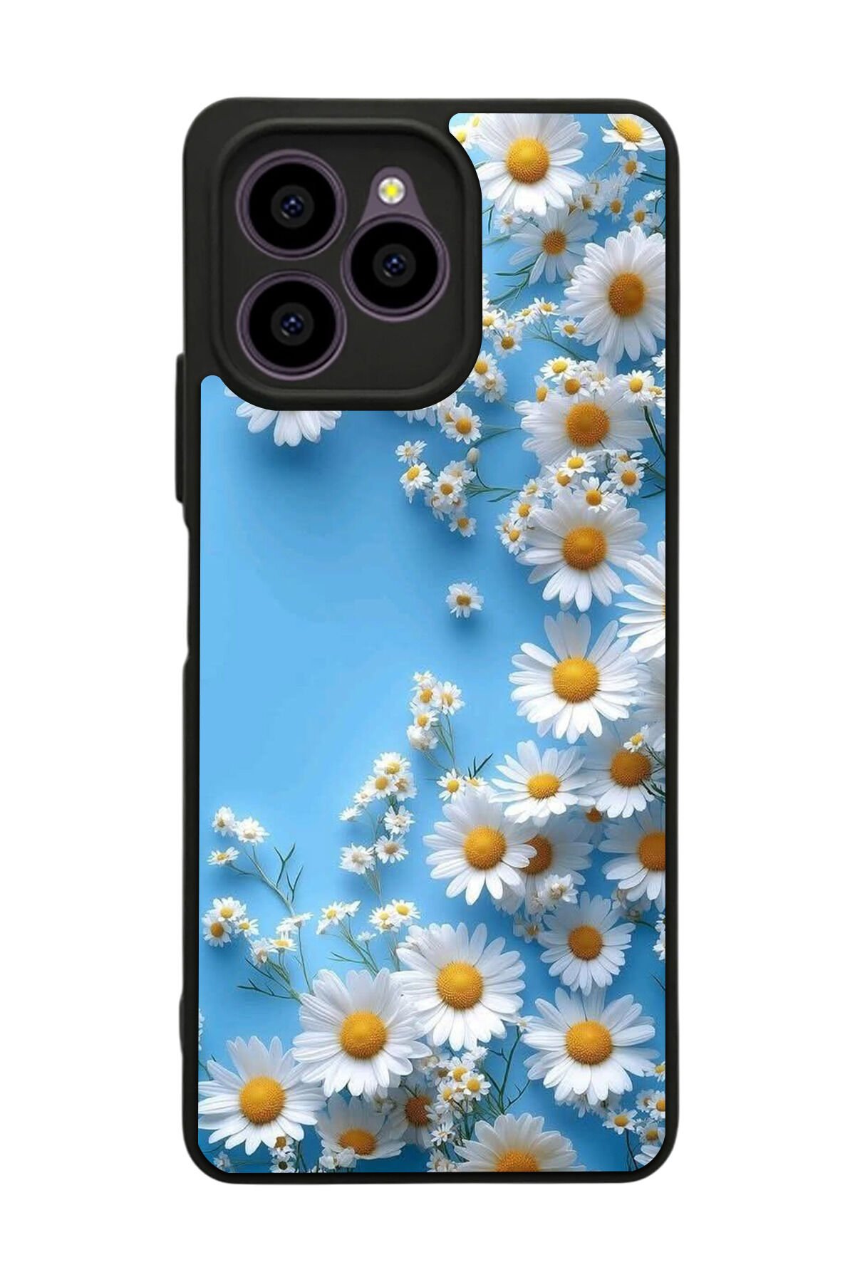 Omix X6 Uyumlu Cicek Tasarımlı Glossy Premium Kılıf