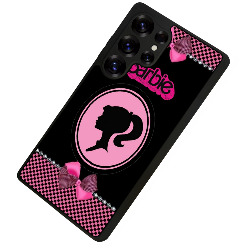 Samsung Galaxy S25 Ultra Uyumlu Barbie Tasarımlı Glossy Premium Kılıf