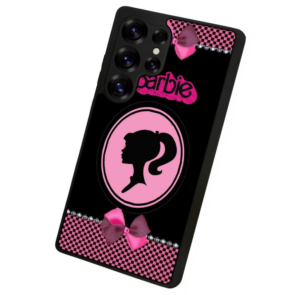 Samsung Galaxy S25 Ultra Uyumlu Barbie Tasarımlı Glossy Premium Kılıf
