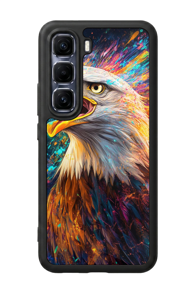 Infinix Hot 60 Pro Plus Uyumlu Besiktas Tasarımlı Glossy Premium Kılıf