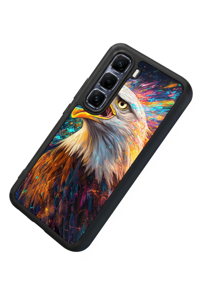 Infinix Hot 60 Pro Plus Uyumlu Besiktas Tasarımlı Glossy Premium Kılıf