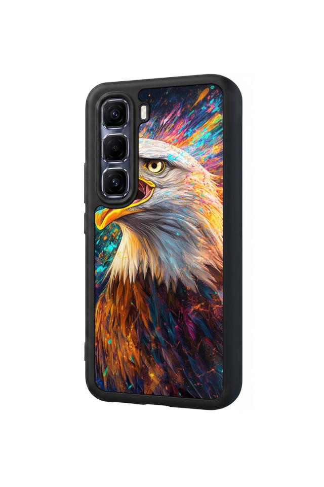 Infinix Hot 60 Pro Plus Uyumlu Besiktas Tasarımlı Glossy Premium Kılıf