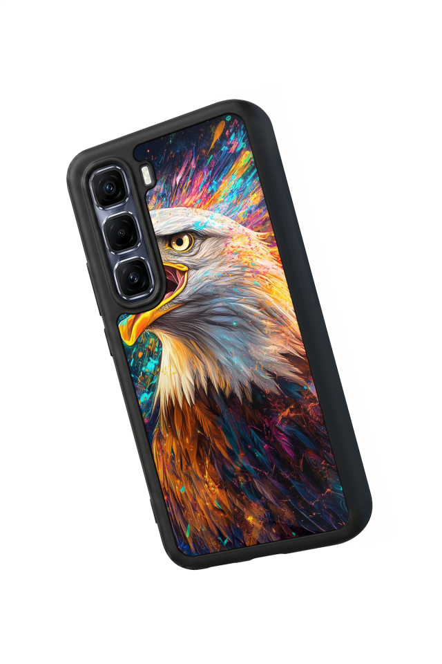 Infinix Hot 60 Pro Plus Uyumlu Besiktas Tasarımlı Glossy Premium Kılıf