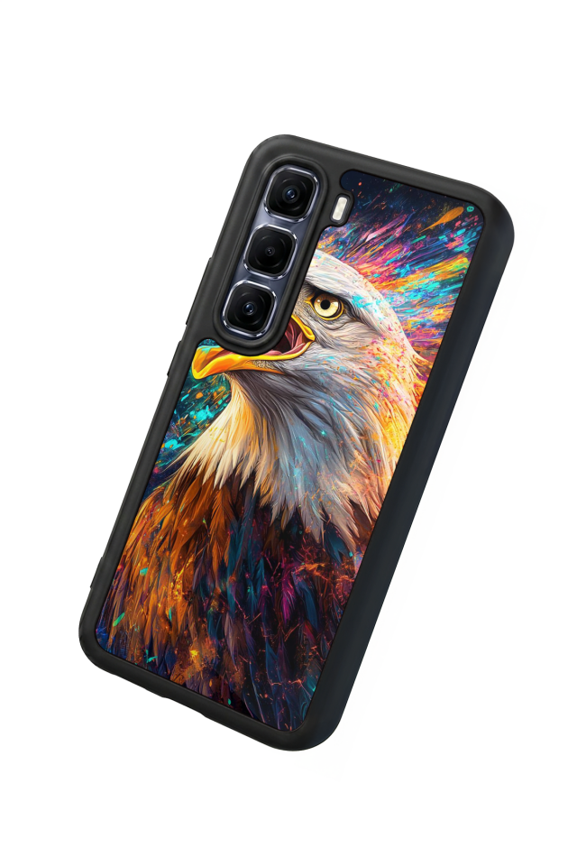 Infinix Hot 60 Pro Plus Uyumlu Besiktas Tasarımlı Glossy Premium Kılıf