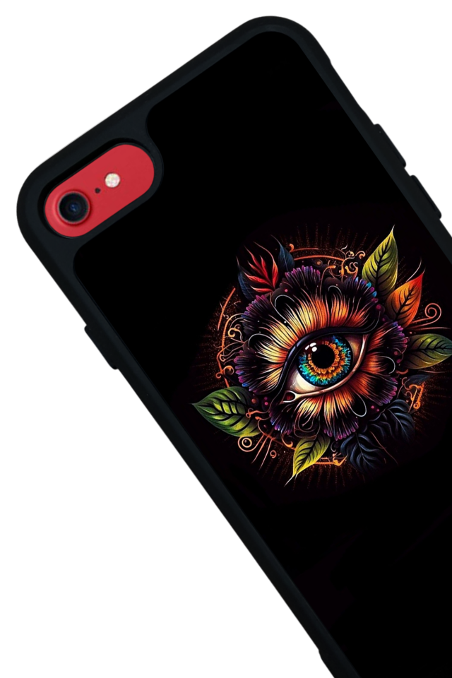 iPhone 7 Uyumlu Göz Tasarımlı Glossy Premium Kılıf
