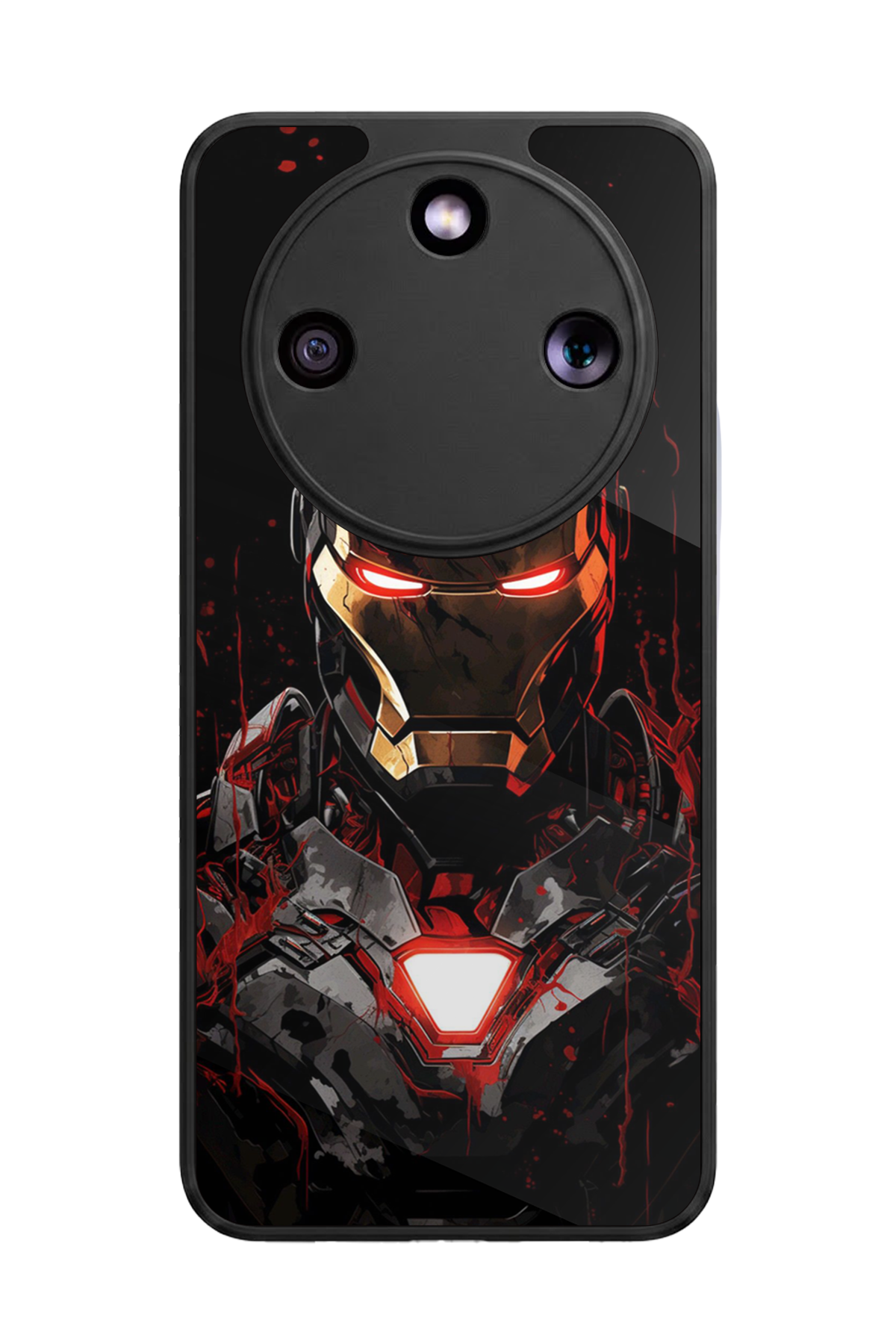 Honor Magic 8 Lite Uyumlu  Iron Man ( Demir Adam ) Tasarımlı Glossy Premium Kılıf
