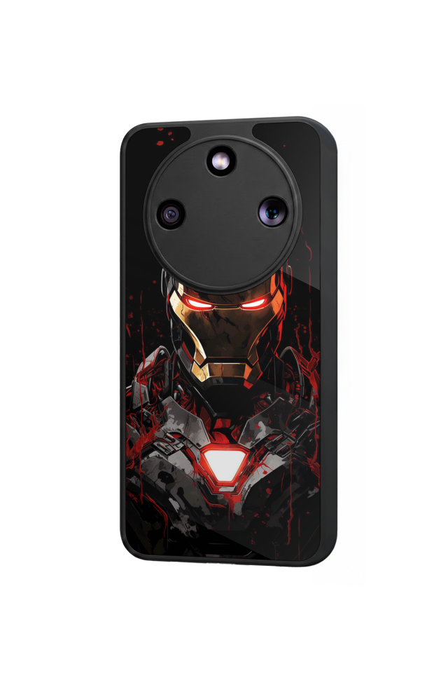 Honor Magic 8 Lite Uyumlu  Iron Man ( Demir Adam ) Tasarımlı Glossy Premium Kılıf