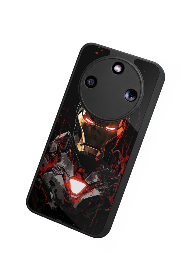 Honor Magic 8 Lite Uyumlu  Iron Man ( Demir Adam ) Tasarımlı Glossy Premium Kılıf